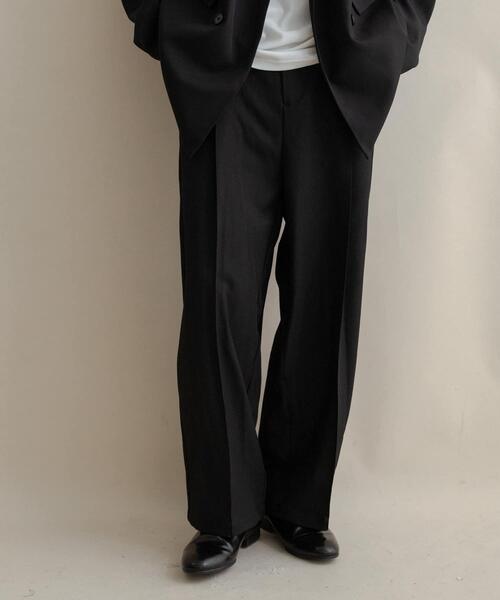 SENSE OF PLACE by URBAN RESEARCH（センスオブプレイスバイアーバンリサーチ）の「タックワイドスラックス（その他パンツ・メンズ・ブラウン/ブラック/ブラウン系その他・MEDIUM/LARGE）」の20枚目の写真