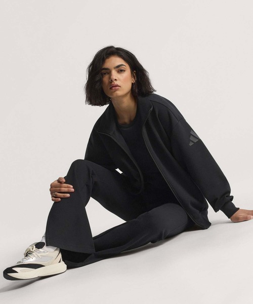 adidas アディダスシーズンソフト ラグジュアリー ルーズ フルジップ セール】ソフト ラグジュアリー ルーズ フルジップ / アディダス