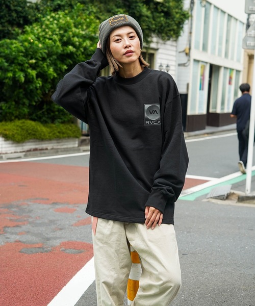 RVCA（ルーカ）の「RVCA メンズ DAYSHIFT 2 BEANIE ビーニー 【2025年秋冬モデル】/ルーカワッペンワンポイントニットキャップ・ビーニー（ニットキャップ/ビーニー・メンズ・オリーブ・FREE）」の4枚目の写真