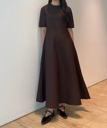 CADUNE（カデュネ）の「FIT＆FLAREKNITワンピース