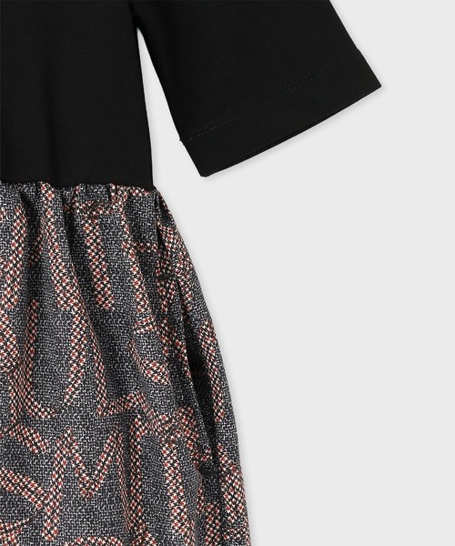 Paul Smith JUNIOR(ポールスミスジュニア)の「ガールズ 5分袖 ドッキングワンピース / 893177 4153352(ワンピース・キッズ・ブラック・110cm/100cm/90cm/130cm/120cm)」の5枚目の写真