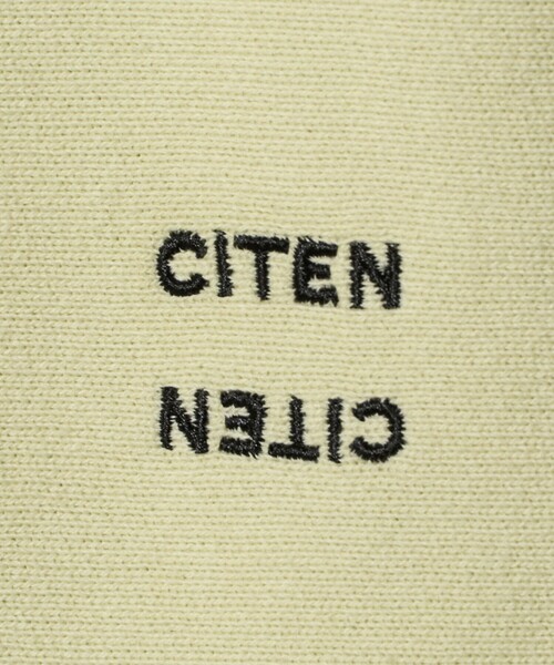 CITEN（シテン）の「＜CITEN＞ジップアップスウェットフーディー（パーカー・メンズ・ライトグレー/イエロー/ダークグレー・M/L）」の5枚目の写真