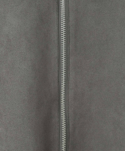 LOWRYS FARM（ローリーズファーム）の「【LFM(U)】スウェードライクＨＺＩＰポロ　 593465（Tシャツ/カットソー・メンズ・ブラウン/グレー/チャコールグレー・MEDIUM/LARGE）」の8枚目の写真