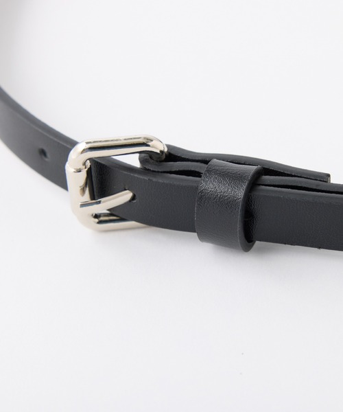 PAPILLONNER（パピヨネ）の「バッグ付きベルト（ベルト・レディース・ブラック/キャメル・FREE）」の5枚目の写真