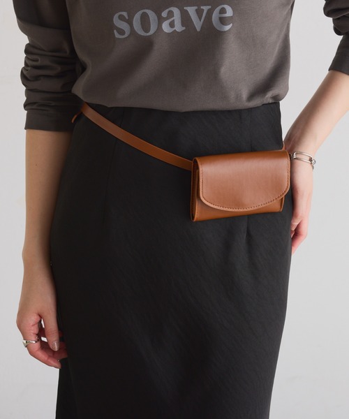 PAPILLONNER（パピヨネ）の「バッグ付きベルト（ベルト・レディース・ブラック/キャメル・FREE）」の15枚目の写真