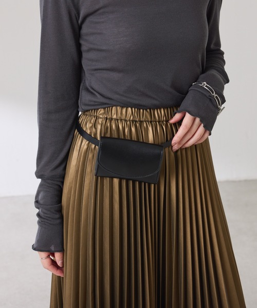 PAPILLONNER（パピヨネ）の「バッグ付きベルト（ベルト・レディース・ブラック/キャメル・FREE）」の10枚目の写真