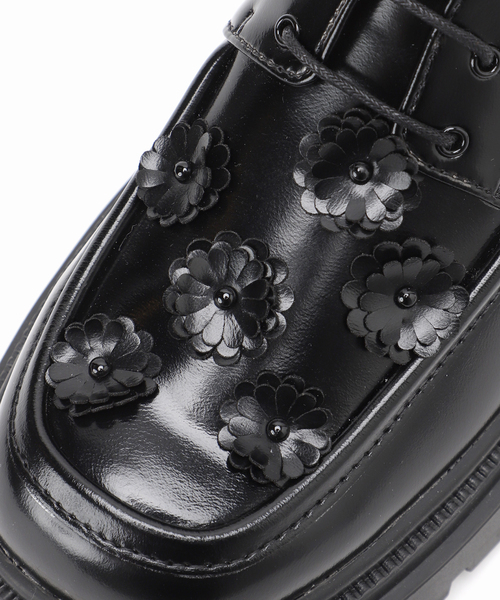 LE TALON（ルタロン）の「アツゾコフラワーレースアップ（ローファー・レディース・ブラウン/ブラック・X-LARGE/LARGE/MEDIUM/SMALL）」の18枚目の写真