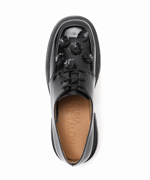 LE TALON（ルタロン）の「アツゾコフラワーレースアップ（ローファー・レディース・ブラウン/ブラック・X-LARGE/LARGE/MEDIUM/SMALL）」の19枚目の写真