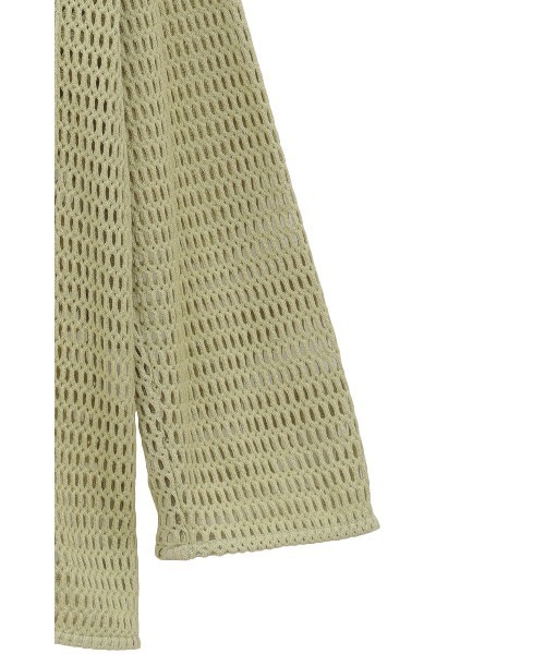 CLANE(クラネ)の「MESH POCKET OVER SHIRTS(シャツ/ブラウス・レディース・ミント/ブラック/アイボリー・1/2)」の7枚目の写真