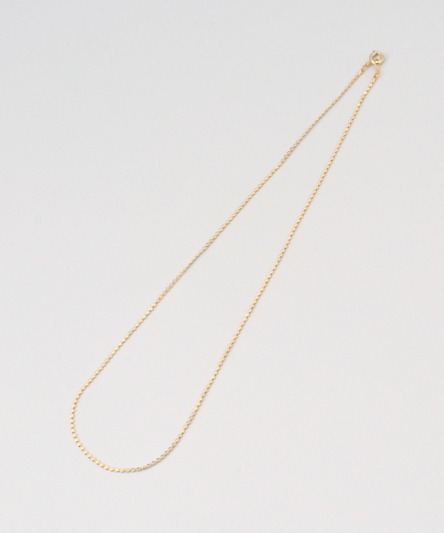 SLOBE IENA（スローブイエナ）の「SLOBE シンプルネックレス（ネックレス・レディース・ゴールド・FREE）」の5枚目の写真