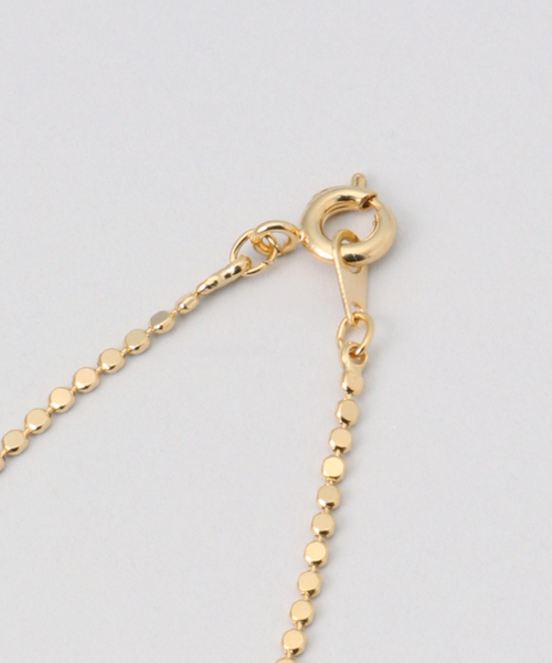 SLOBE IENA（スローブイエナ）の「SLOBE シンプルネックレス（ネックレス・レディース・ゴールド・FREE）」の6枚目の写真