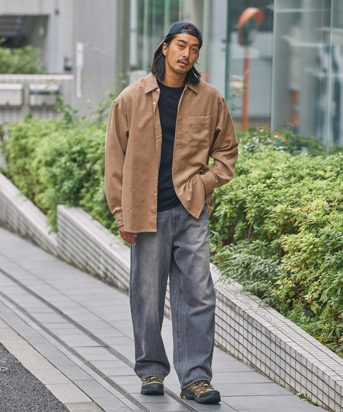 Bear　1113 マルチファンクショナル オーバーサイズ コーデュロイレギュラーカラー