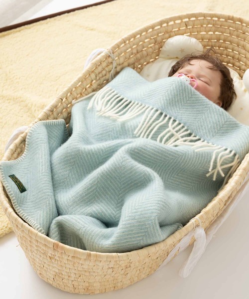 TWEEDMILL BABY PRAM BLANKET ツイードミル ベビーカーブランケット