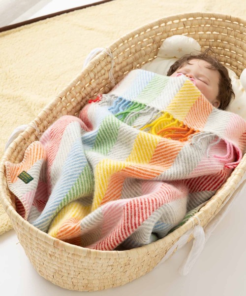 TWEEDMILL BABY PRAM BLANKET ツイードミル ベビーカーブランケット