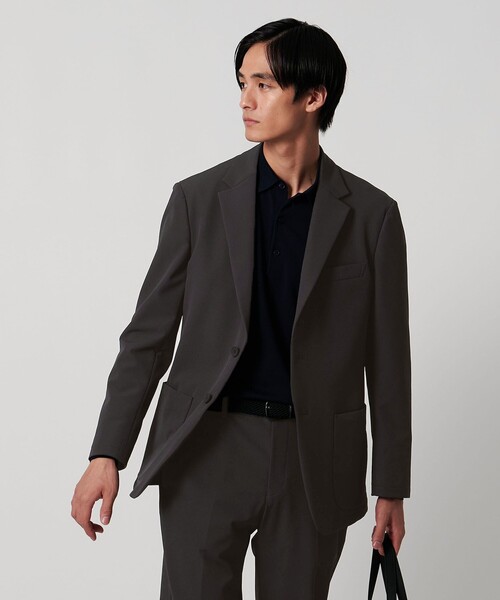 セール】ドビー シングル 2ボタン シングル テーラードジャケット UA