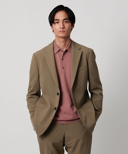 ドビー シングル 2ボタン シングル テーラードジャケット UA COZY