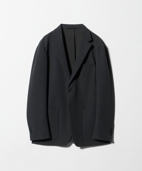 UNITED ARROWS（ユナイテッドアローズ）の「ドビー シングル 2ボタン シングル テーラードジャケット UA COZY ウォッシャブル 2WAYストレッチ はっ水 着用シワ（テーラードジャケット・メンズ・ダークグレー/モカ・S/L/XL/XXL/M）」の8枚目の写真