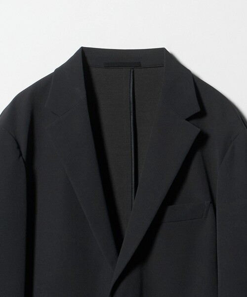 UNITED ARROWS（ユナイテッドアローズ）の「ドビー シングル 2ボタン シングル テーラードジャケット UA COZY ウォッシャブル 2WAYストレッチ はっ水 着用シワ（テーラードジャケット・メンズ・ダークグレー/モカ・S/L/XL/XXL/M）」の15枚目の写真