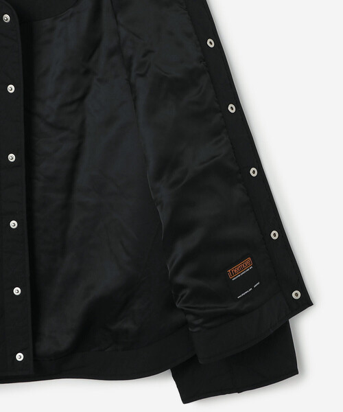 ORCIVAL（オーシバル）の「ORCIVAL | ノーカラー キルティングジャケット WOMEN（ノーカラージャケット・レディース・チャコール/ダークネイビー/オフホワイト・1/2）」の9枚目の写真