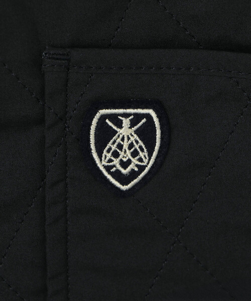 ORCIVAL（オーシバル）の「ORCIVAL | ノーカラー キルティングジャケット WOMEN（ノーカラージャケット・レディース・チャコール/ダークネイビー/オフホワイト・1/2）」の11枚目の写真