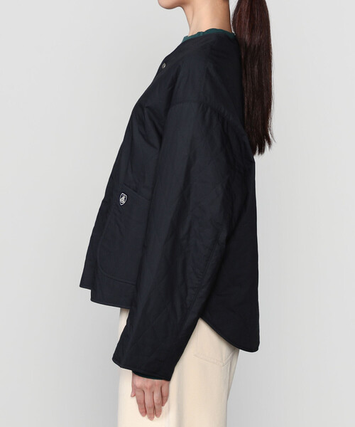 ORCIVAL | ノーカラー キルティングジャケット WOMEN（ノー