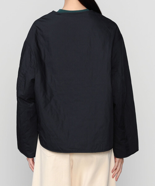 ORCIVAL | ノーカラー キルティングジャケット WOMEN（ノー