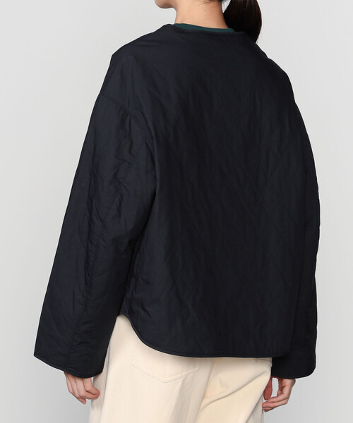 ORCIVAL | ノーカラー キルティングジャケット WOMEN（ノー