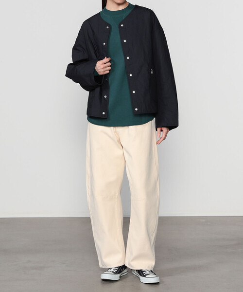 ORCIVAL | ノーカラー キルティングジャケット WOMEN（ノーカラー