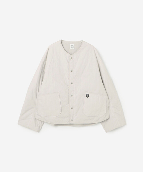 ORCIVAL | ノーカラー キルティングジャケット WOMEN（ノーカラー