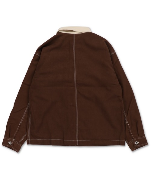 セール】カバーオールジャケット/フェイクスエード/ユニセックス