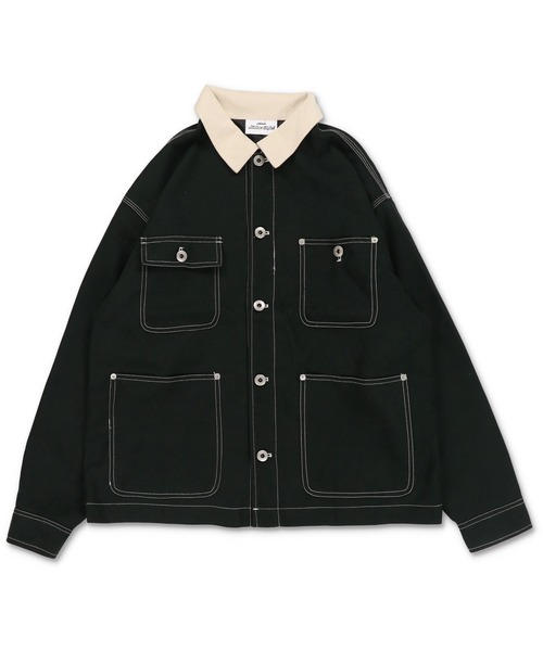 セール】カバーオールジャケット/フェイクスエード/ユニセックス