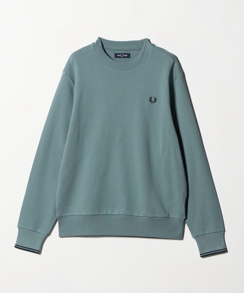 フレッドペリー　クールネックスウェット　Ｌサイズ　新品 FRED PERRY＞クルーネック スウェット（スウェット）｜FRED PERRY