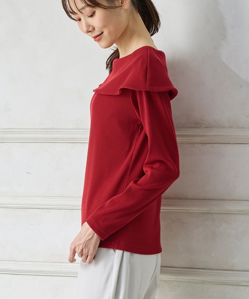 オフショル風トップス（Tシャツ/カットソー）｜Honeys（ハニーズ）の