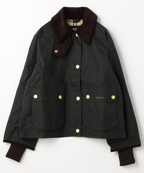 barbour/バブアー cropped beadnell wax jacket / LWX1403