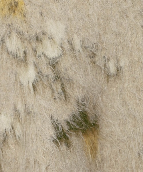 mysty woman（ミスティウーマン）の「フラワージャガードシャギーニット 603614（ニット/セーター・レディース・ブラック/アイボリー/ベージュ・FREE）」の18枚目の写真