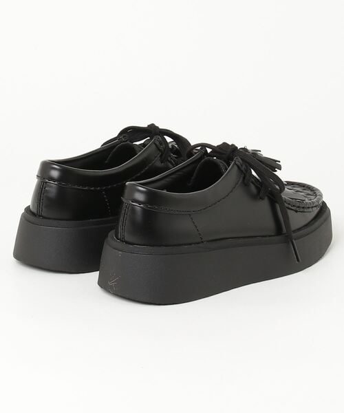 Clarks(クラークス)の「クラークス Torview W トービューW カジュアルシューズ(モカシン/デッキシューズ・レディース・パープル/ブラック・55/50/45/40/35/30)」の3枚目の写真