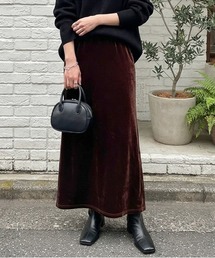 ベロアロングスカート