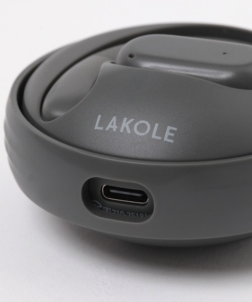 LAKOLE（ラコレ）の「オープンイヤーイヤホン / 591532（ヘッドフォン/イヤホン・レディース・チャコール/アイボリー・FREE）」の6枚目の写真