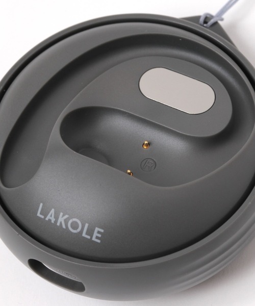 LAKOLE（ラコレ）の「オープンイヤーイヤホン / 591532（ヘッドフォン/イヤホン・レディース・チャコール/アイボリー・FREE）」の9枚目の写真