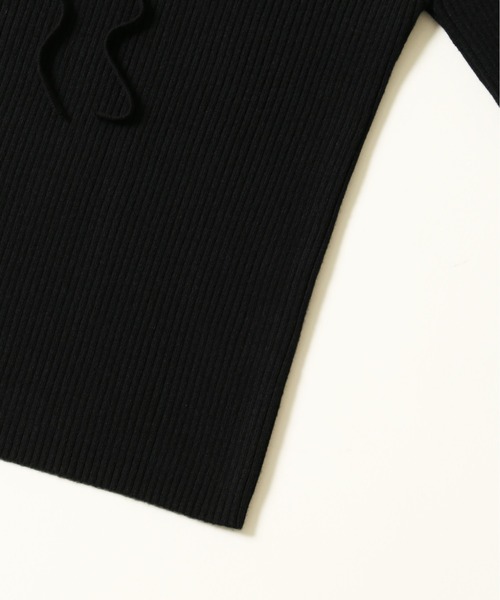 PHILLY(フィリー)の「ベルスリーブレースアップニット(ニット/セーター・レディース・ブラック/アイボリー・FREE)」の16枚目の写真