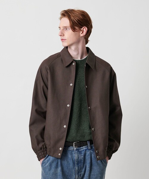 BEAUTY&YOUTH UNITED ARROWS(ビューティーアンドユースユナイテッドアローズ)の「スムース ダック ブルゾン(ブルゾン・メンズ・ダークブラウン/ブラック・M/S/L/XL)」の3枚目の写真