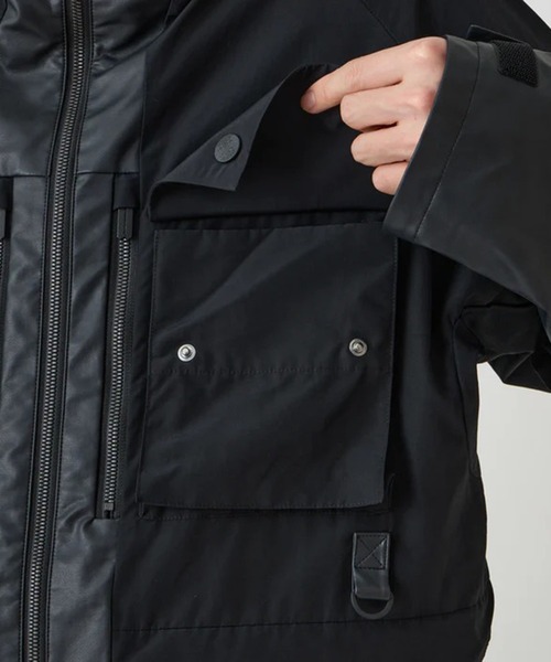 WHITE MOUNTAINEERING(ホワイトマウンテニアリング)の「【White Mountaineering/ホワイトマウンテニアリング】WINDSTOPPER ZIP OFF MOUNTAIN PARKA(テーラードジャケット・メンズ・ブラック・1/2/3)」の6枚目の写真