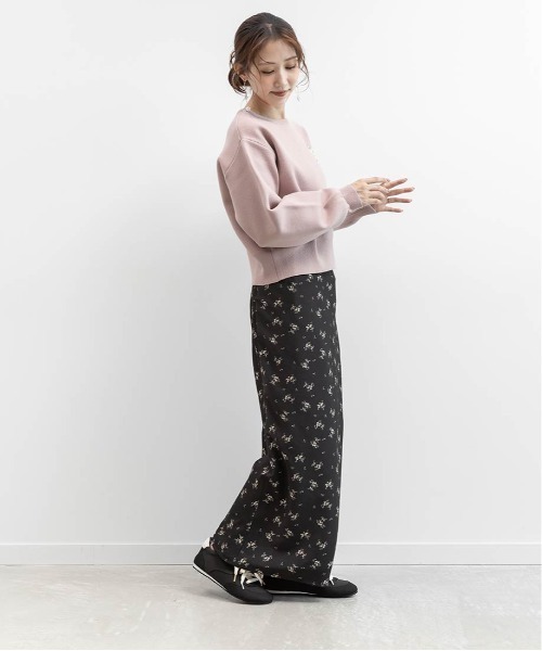 RANDA(ランダ)の「サテンマーメイドロングスカート(スカート・レディース・ピンク/クリーム/ブラック・0/1)」の5枚目の写真