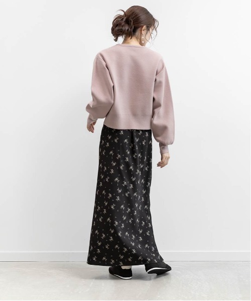 RANDA(ランダ)の「サテンマーメイドロングスカート(スカート・レディース・ピンク/クリーム/ブラック・0/1)」の10枚目の写真