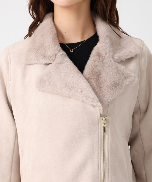 MISCH MASCH（ミッシュマッシュ）の「2025秋冬新作 ファー付きスエード