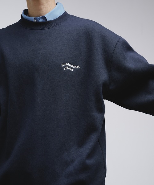 Adoon plain（アドーンプレーン）の「WAVE LOGO DRAECORD SWEAT / ウェーブロゴドローコード裏起毛スウェット（スウェット・メンズ・ライトグレー/ボルドー/ネイビー・MEDIUM/LARGE）」の9枚目の写真
