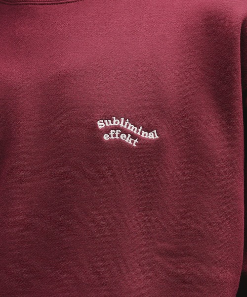 Adoon plain（アドーンプレーン）の「WAVE LOGO DRAECORD SWEAT / ウェーブロゴドローコード裏起毛スウェット（スウェット・メンズ・ライトグレー/ボルドー/ネイビー・MEDIUM/LARGE）」の16枚目の写真