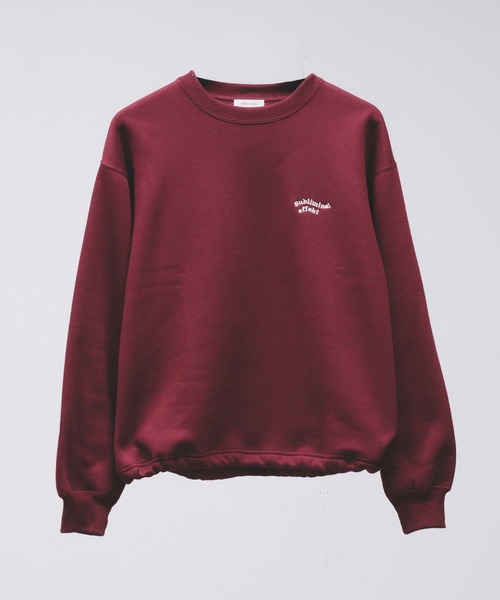金*子様 STONE  スウェットドローコード付き 激レア WAVE LOGO DRAECORD SWEAT / ウェーブロゴドローコード裏起毛