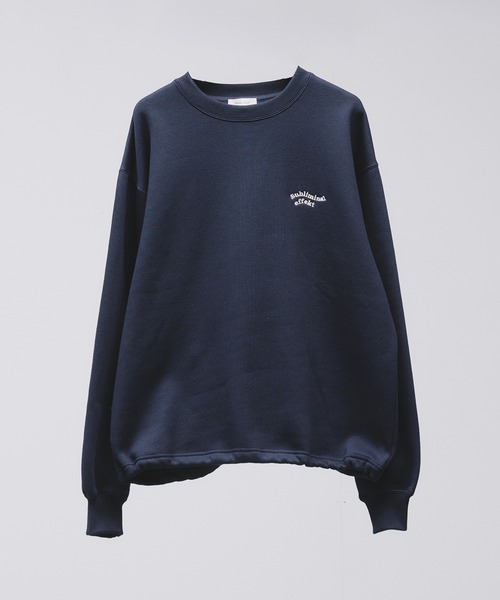 金*子様 STONE  スウェットドローコード付き 激レア WAVE LOGO DRAECORD SWEAT / ウェーブロゴドローコード裏起毛