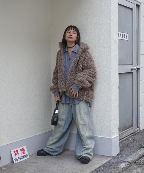 ボアボリュームブルゾン（ブルゾン）｜TEEN BOOP（ティーンブープ）の